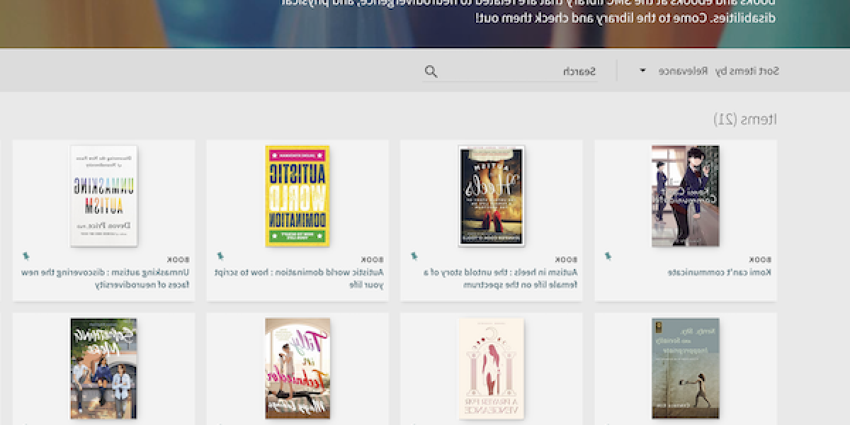 screen capture of a list of book covers